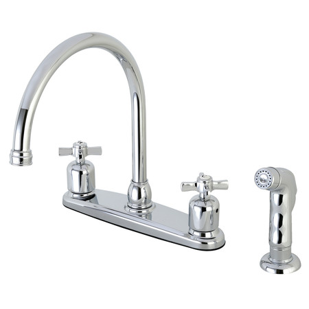 MILLENNIUM FB791ZXSP 8-Inch Centerset Kitchen Faucet with Sprayer FB791ZXSP